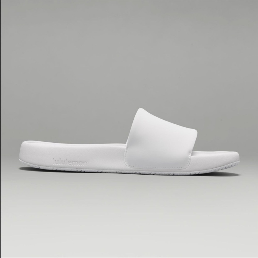 π Lululemon Restfeel Slide Sandal Slipper White NEW Size 7 - Picture 9 of 14